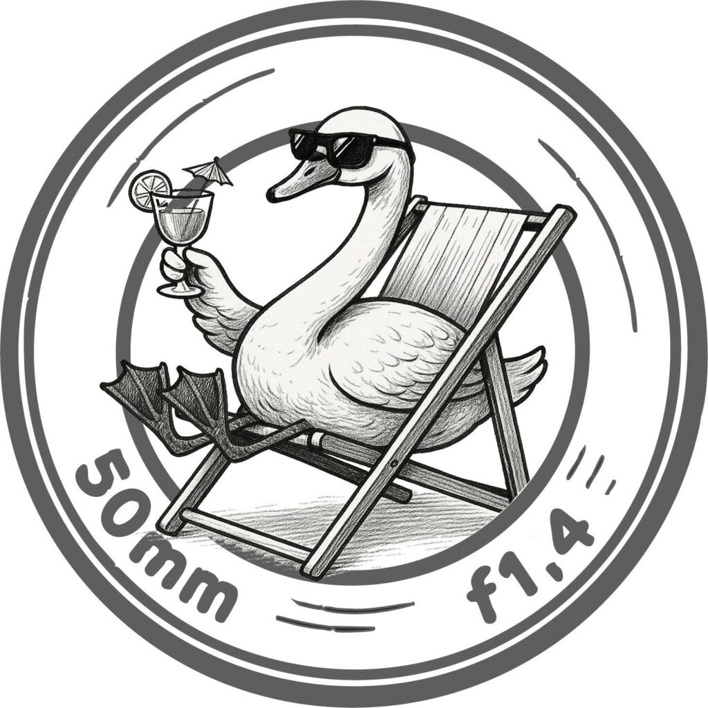 Der Schwan reist mit